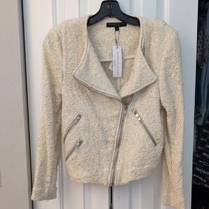 Generation Love Cream Textured Blazer